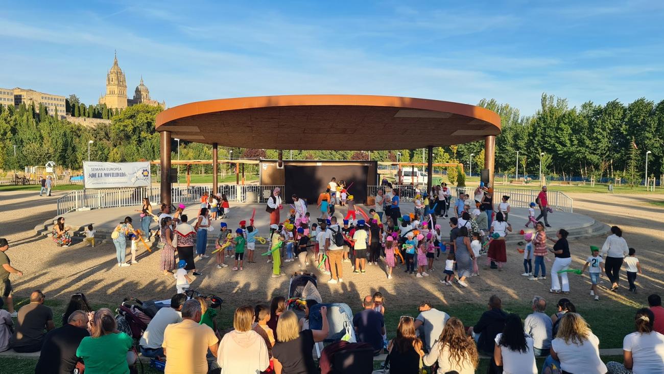 Actividad infantil en el Parque Elio Antonio de Nebrija