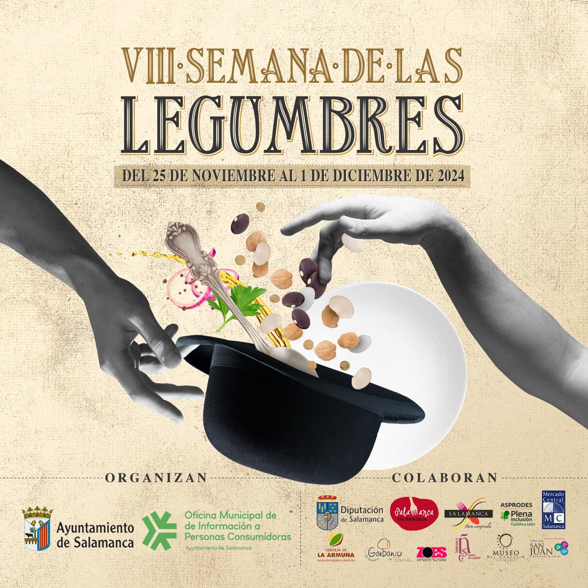 Cartel anunciador de la VIII Semana de las Legumbres