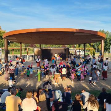 Actividad infantil en el Parque Elio Antonio de Nebrija