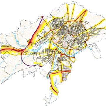 Mapa del ruido en Salamanca